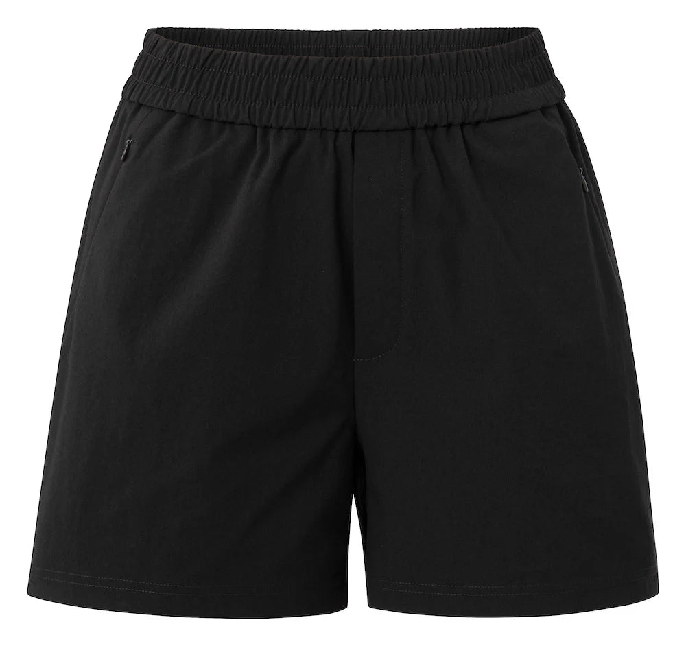 YAYA - Woven Shorts  in Washed Black