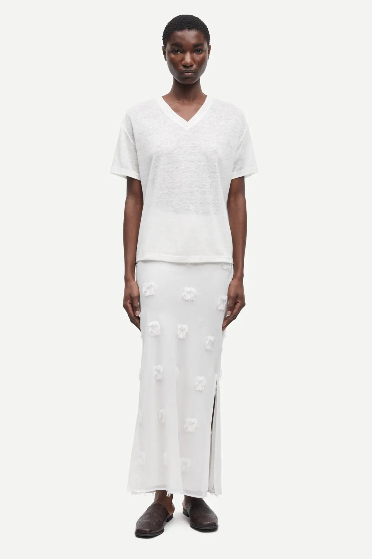 Samsøe Samsøe - Saeli T-Shirt in Egret