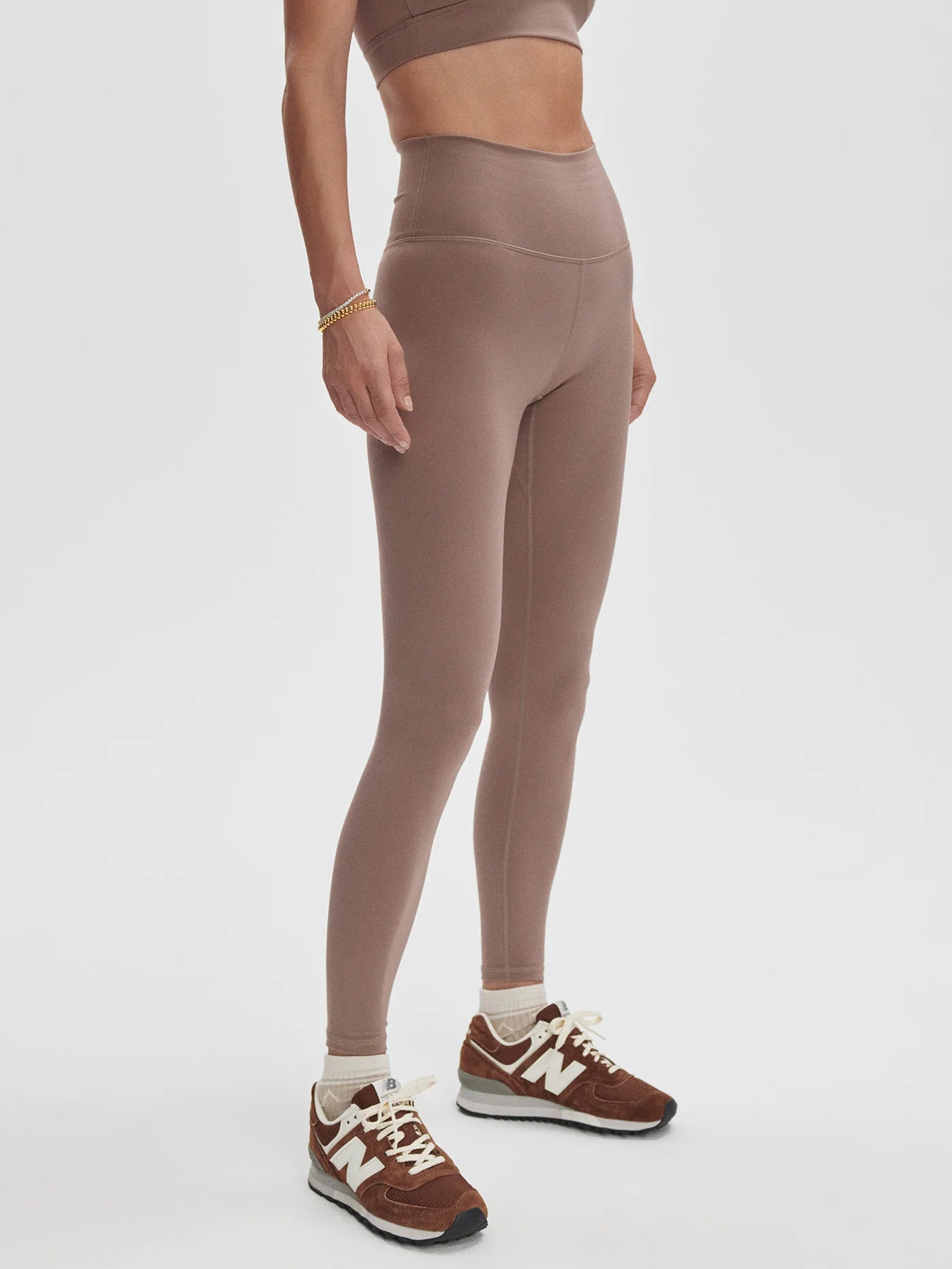 Varley - Freesoft High Rise Legging 27 in Deep Taupe