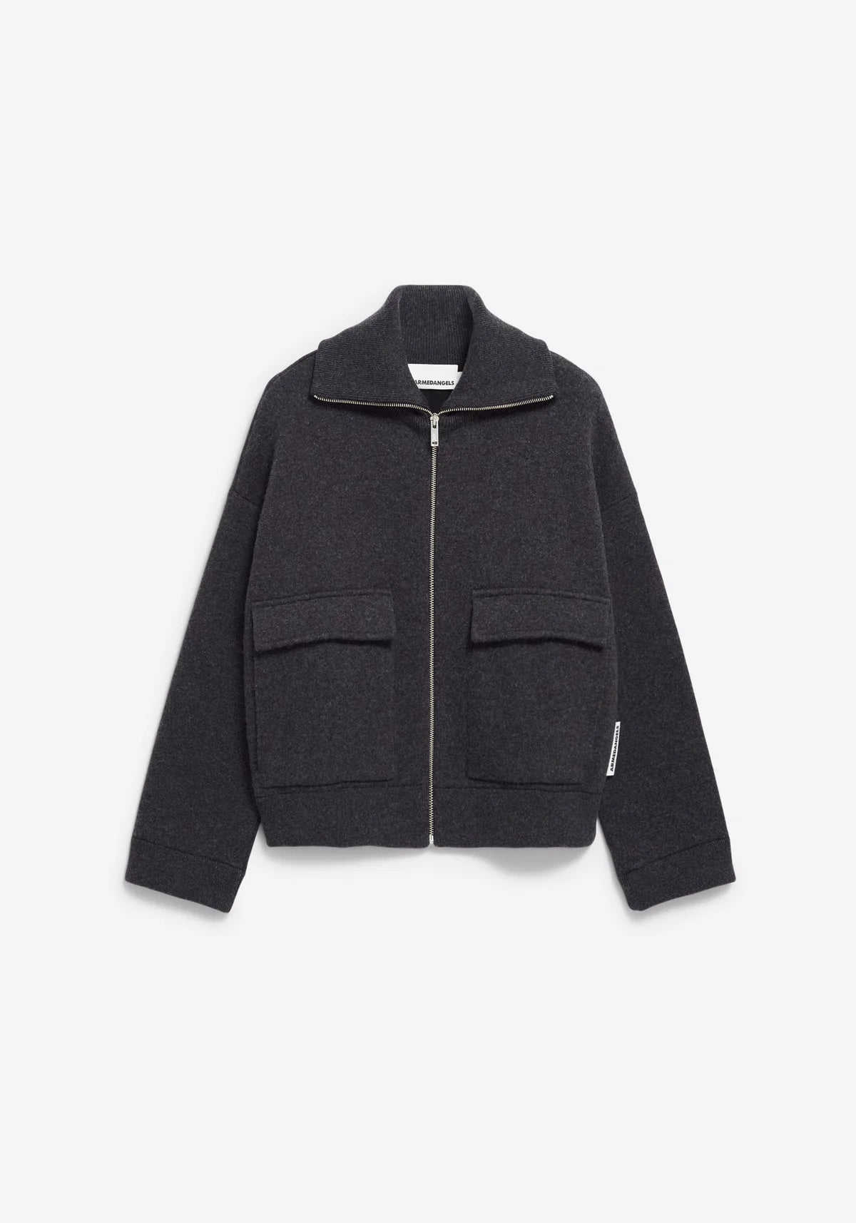 ArmedAngels - Joaniaas Knit Jacket in Steel Melange