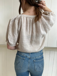 Velvet - Jaimi - Woven Linen Top