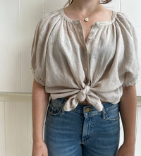 Velvet - Jaimi - Woven Linen Top