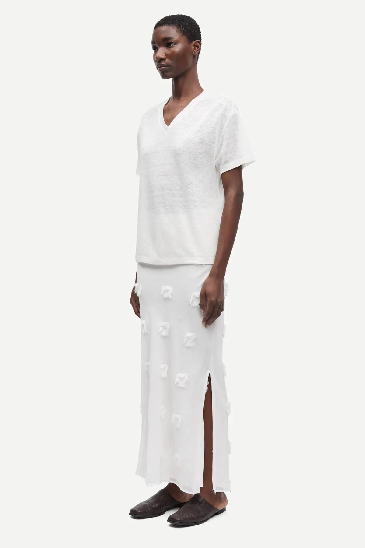 Samsøe Samsøe - Saeli T-Shirt in Egret