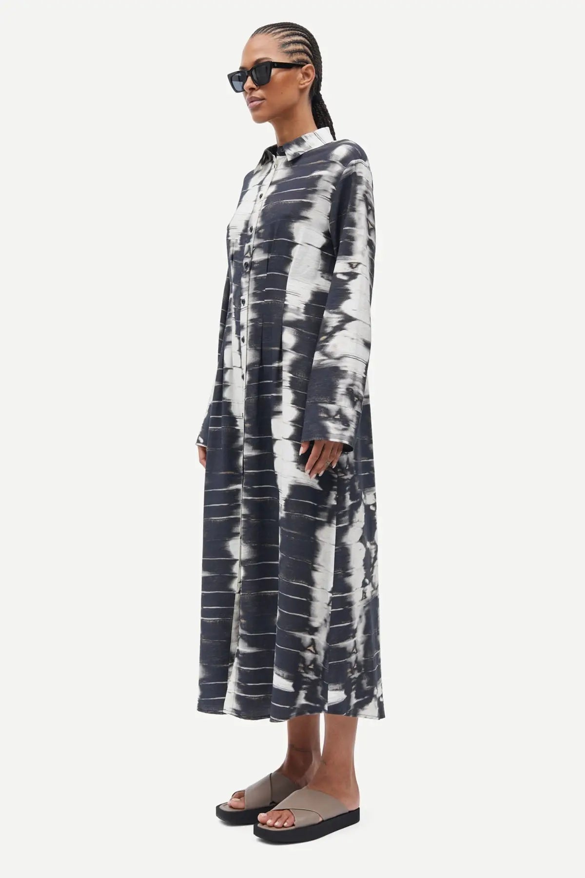 Samsøe Samsøe - Samilda Dress in Windows Black