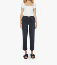 MOTHER - The Mid Rise Rambler Zip Ankle in Night in Venice