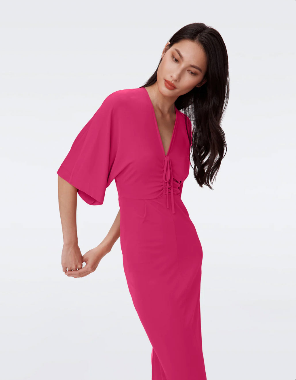 Diane Von Furstenberg - Valerie Dress in Bright Berry