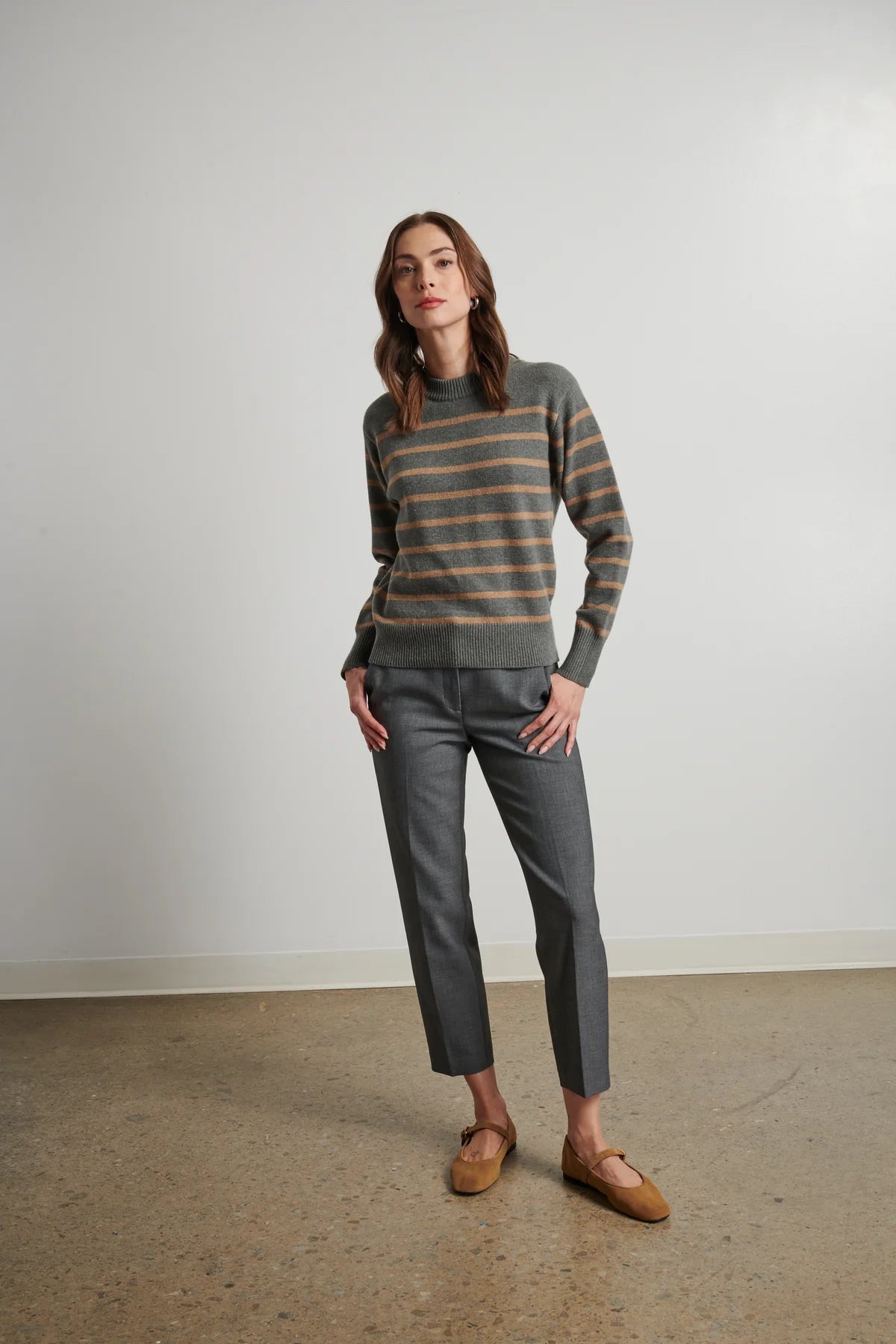 LINE Knitwear - Grier Sweater in Linx