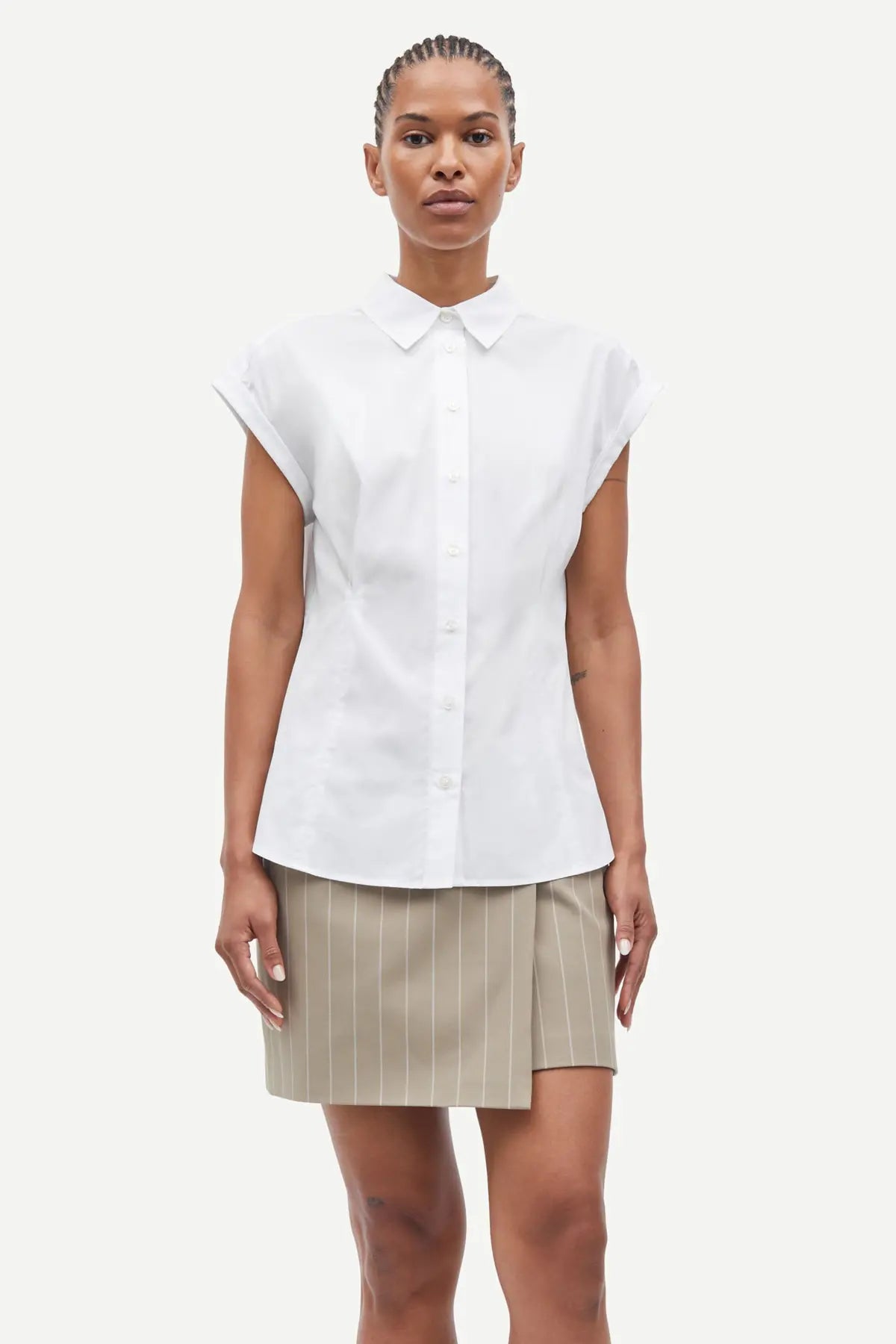 Samsøe Samsøe - Satolina Shirt in White