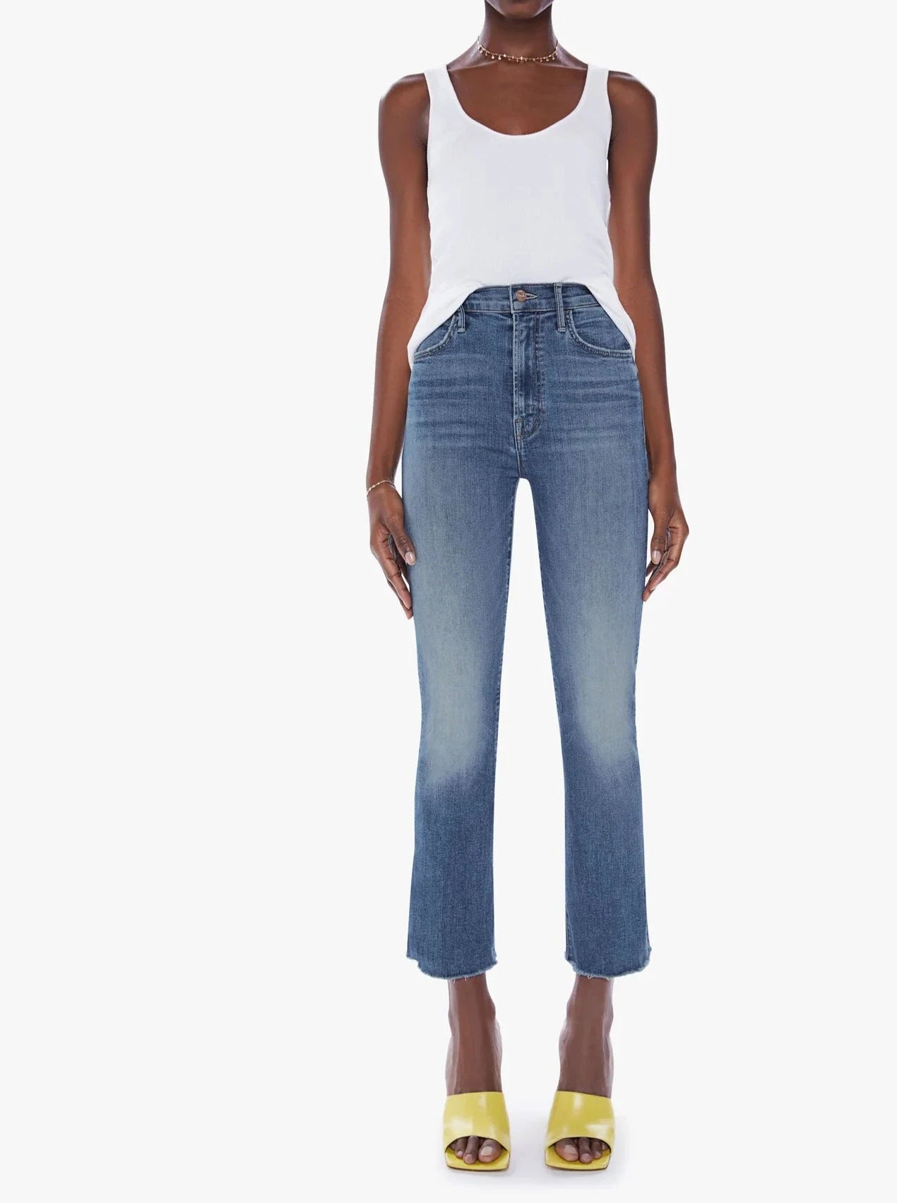 MOTHER - The Hustler Ankle Fray in Healing Jar