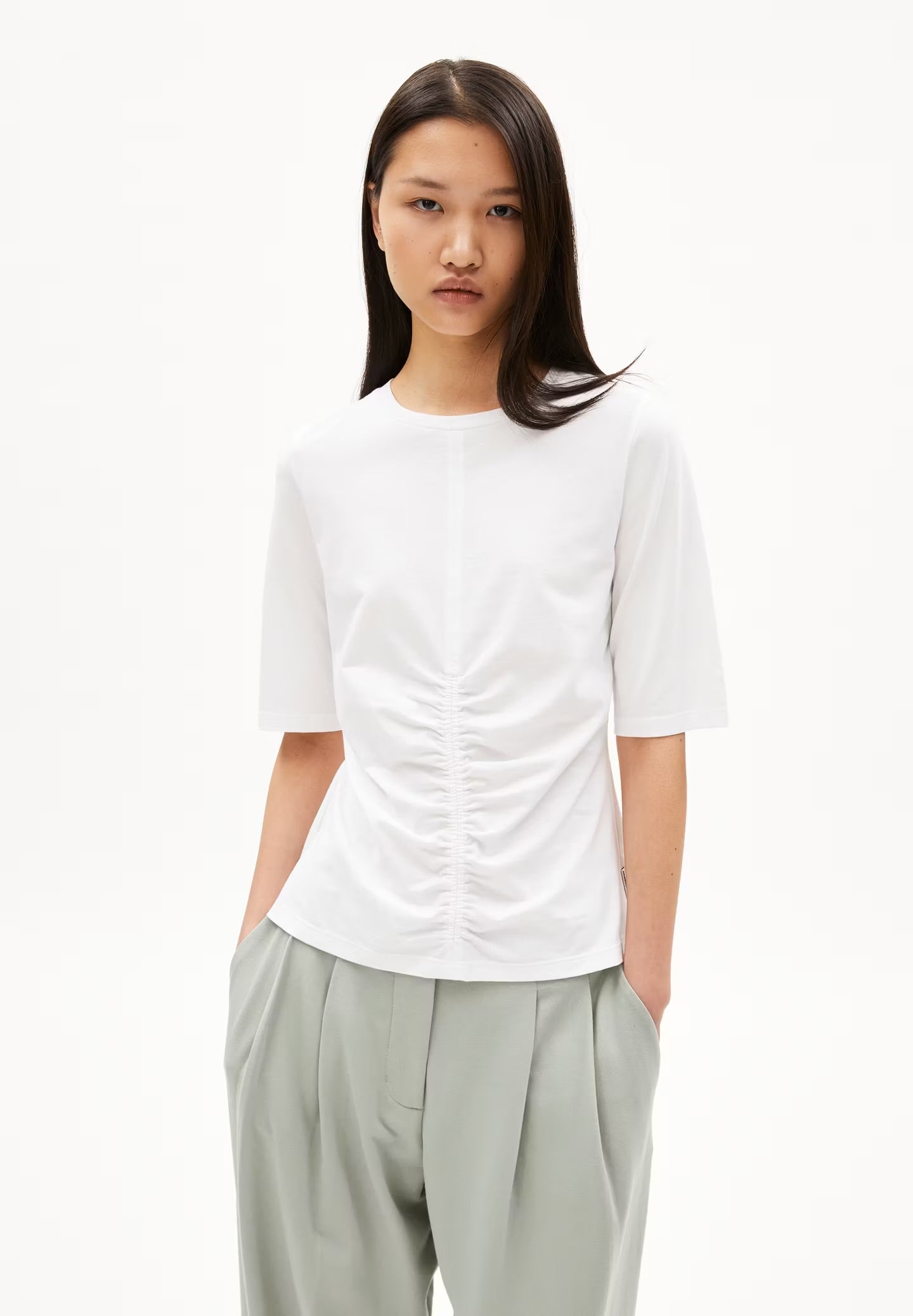 ArmedAngels - Translaraa Jersey Shirt in White