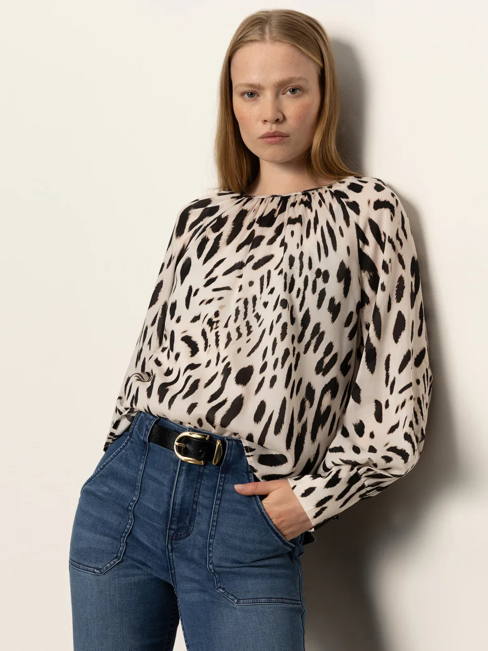 Sanctuary - Wild Dreamer Blouse in Mother Leo