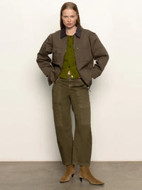 Sanctuary - Barn Jacket in Burnt Olive