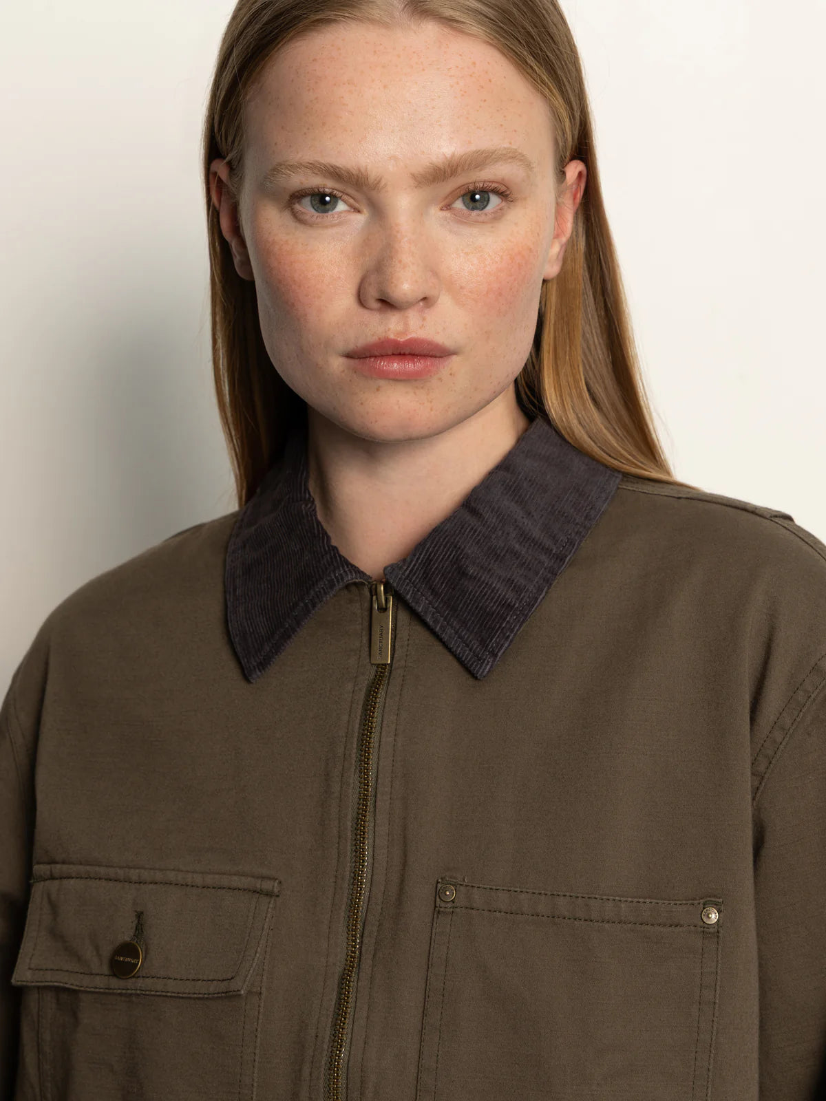 Sanctuary - Barn Jacket in Burnt Olive