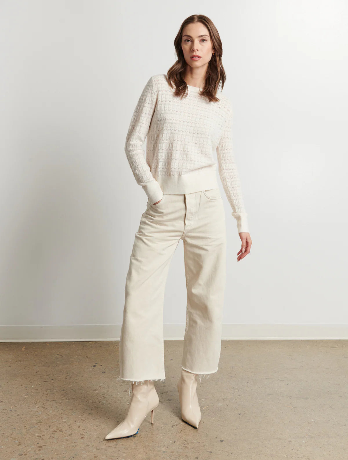 LINE Knitwear - Simona Sweater in Chantilly