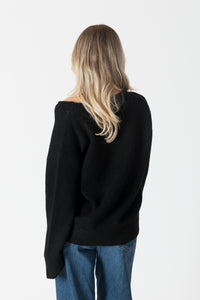 Lyla & Luxe - Roman - Eco Lightweight Cardigan in Black