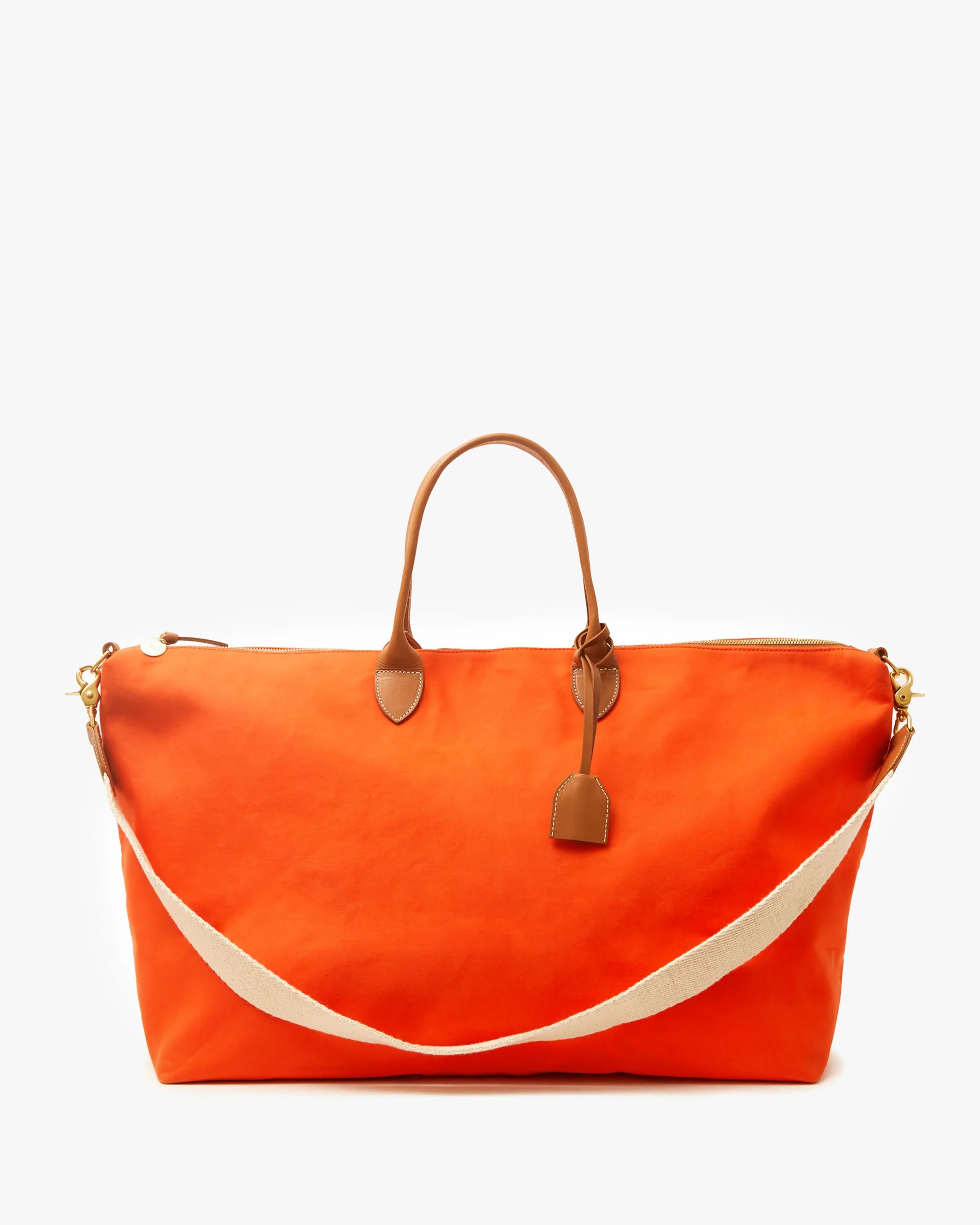 Clare V. - Weekender Canvas -Tangerine