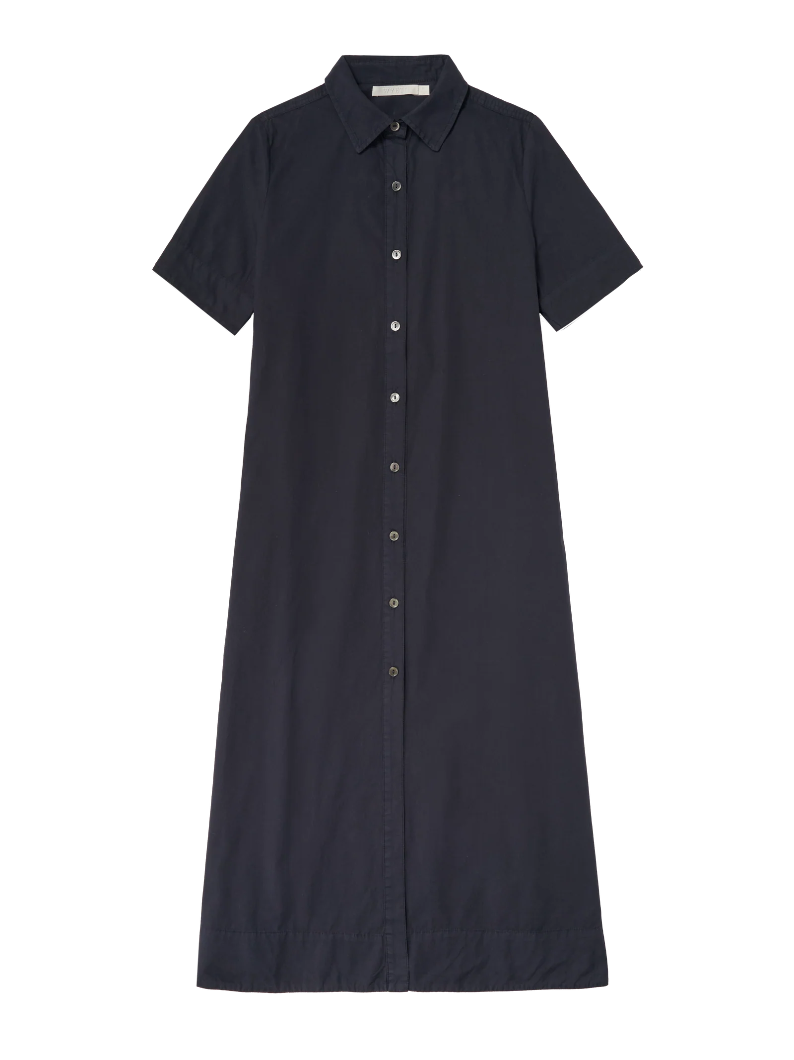 Wyeth - Marion - Crispy Poplin Dress in Navy