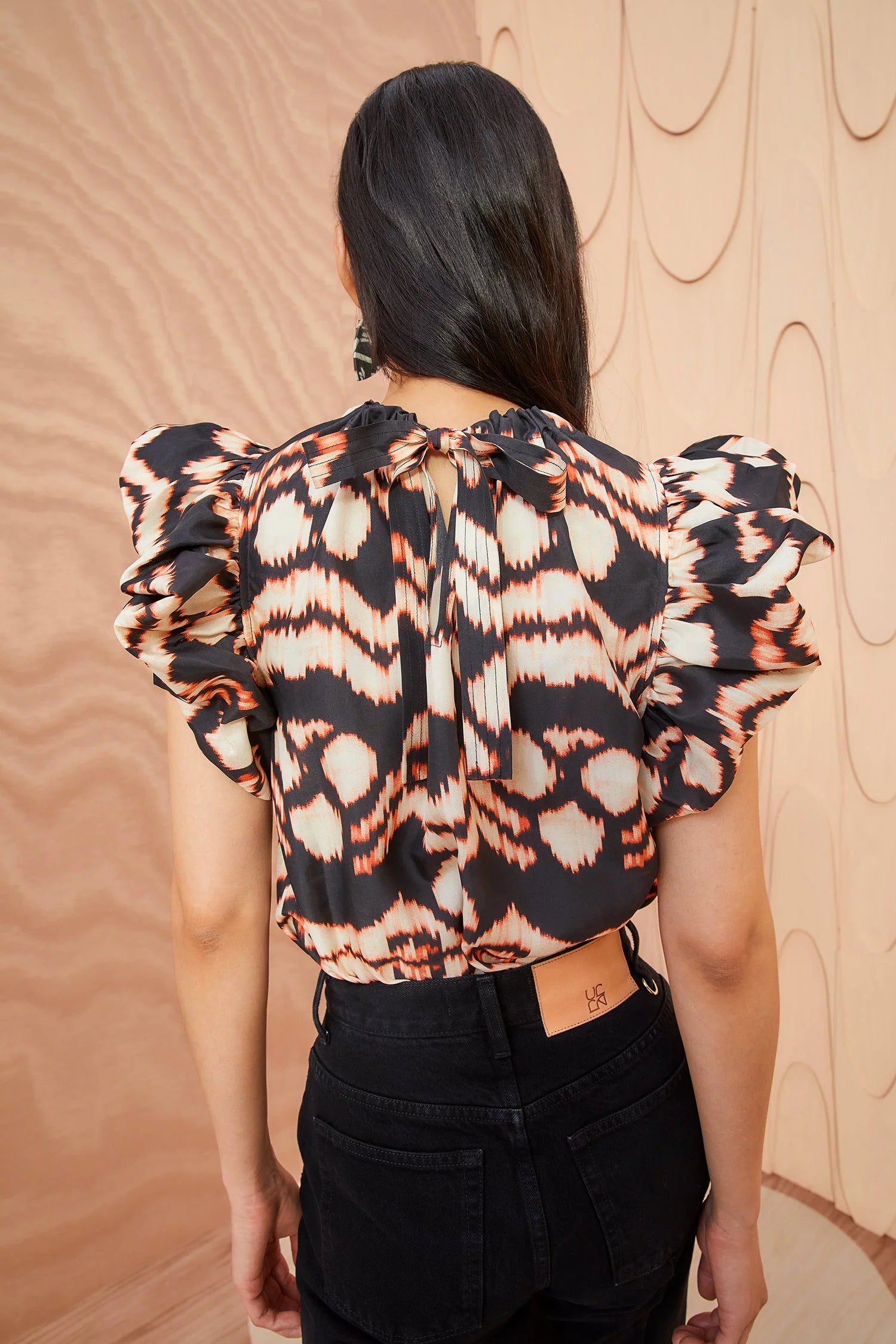 Ulla Johnson - Iren Top in Obsidian