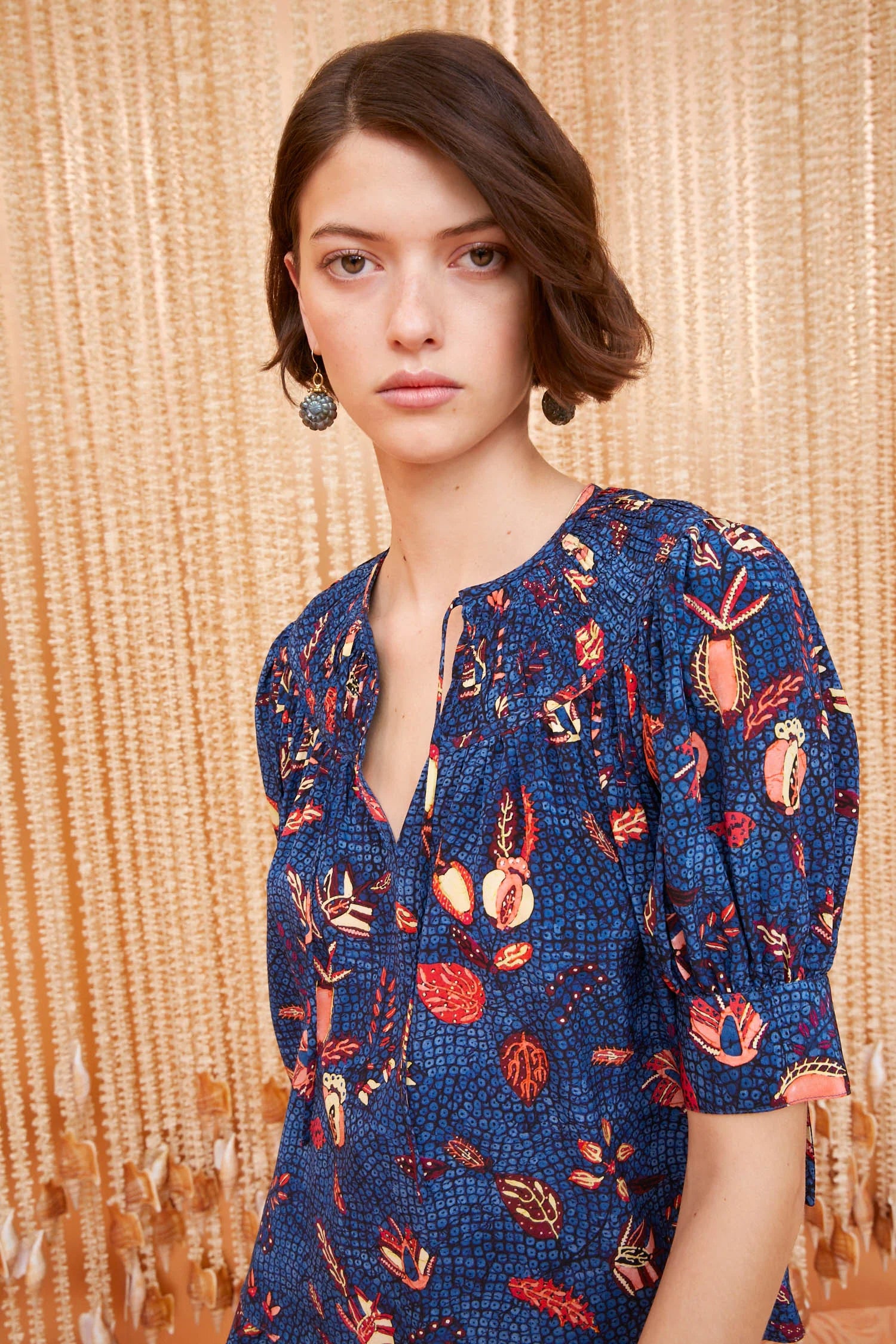 Ulla Johnson - Shea Top in Blue Dahlia