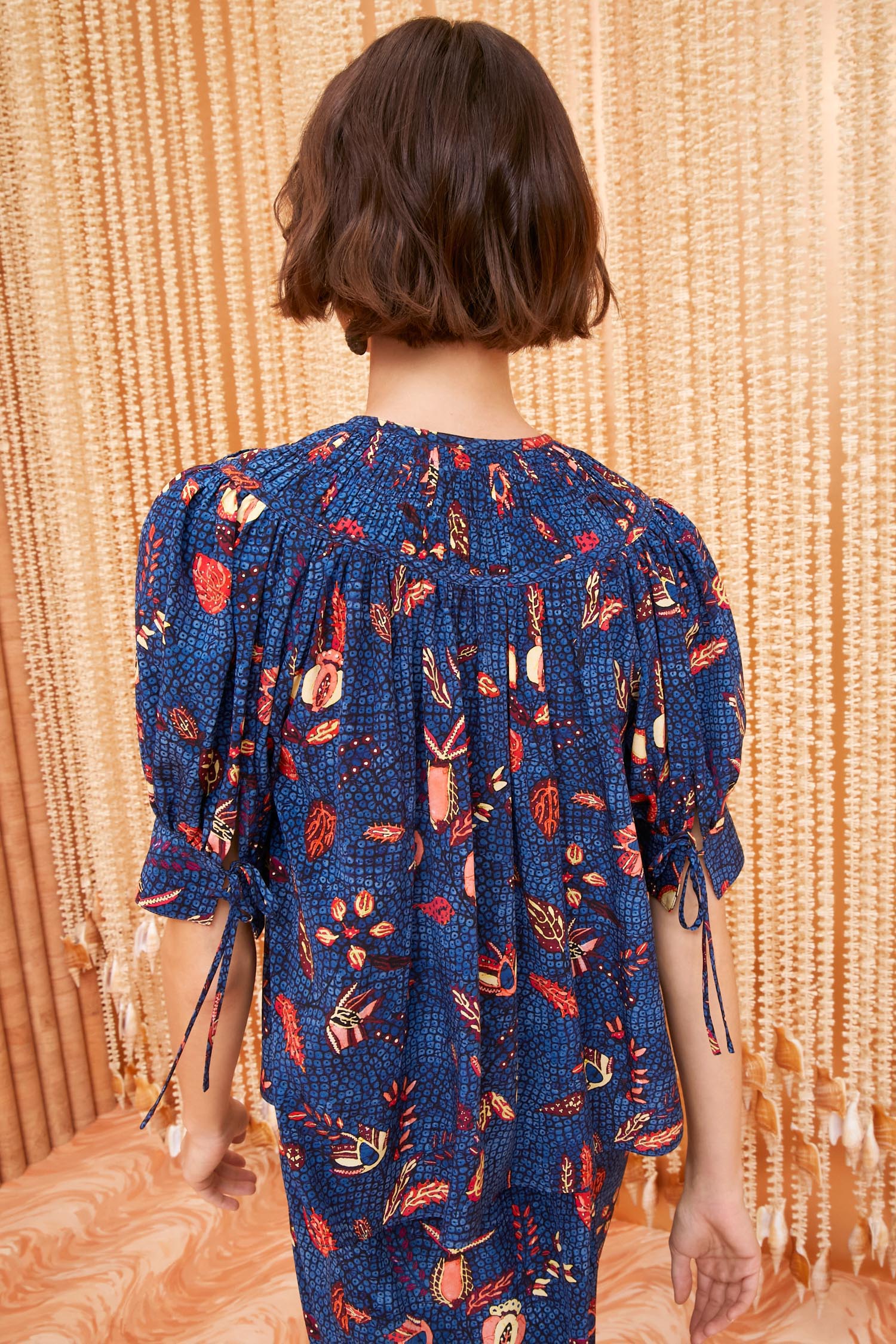 Ulla Johnson - Shea Top in Blue Dahlia