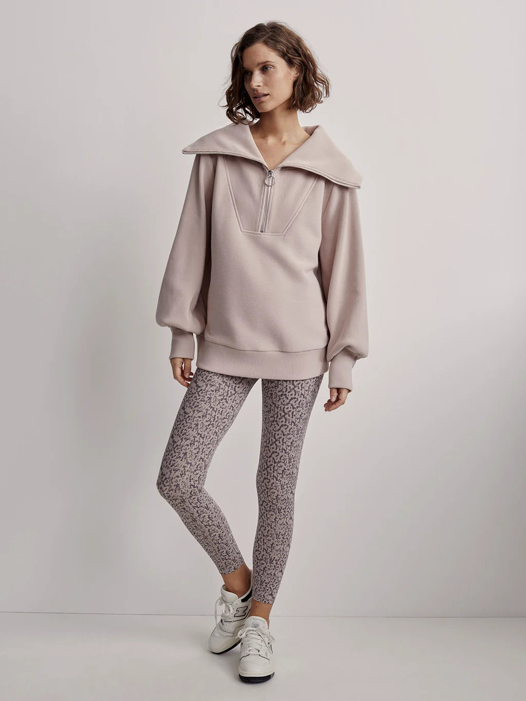 Varley Vine Half Zip Bernstein Gold