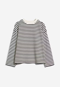 ArmedAngels - Frankaa Maarlen Stripe Sweat in Undyed-black