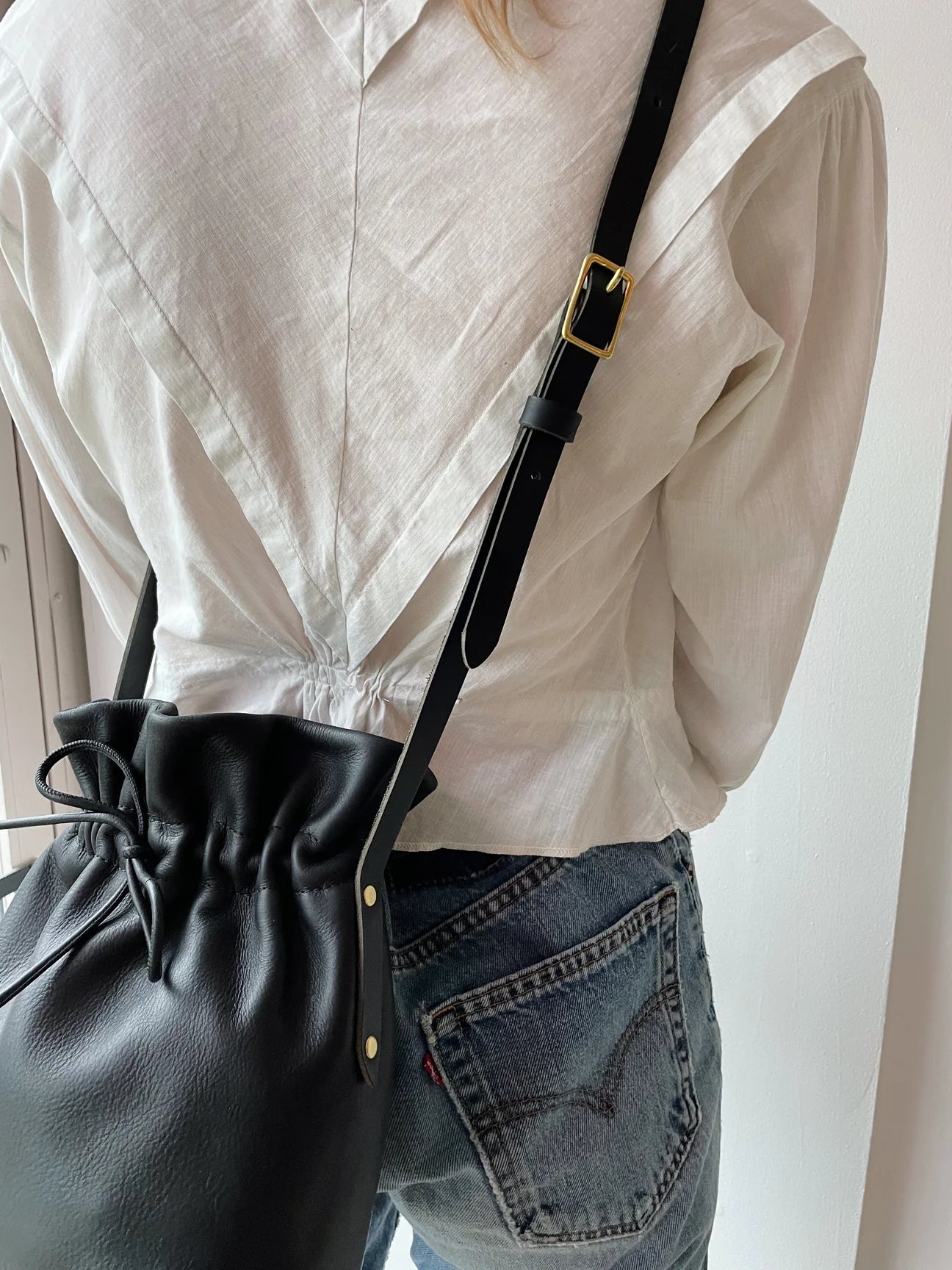 Eleven Thirty - Mariel Bucket Bag in Black
