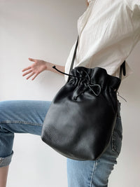 Eleven Thirty - Mariel Bucket Bag in Black