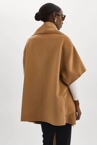 LAMARQUE  - Penelope Wool Cape Coat