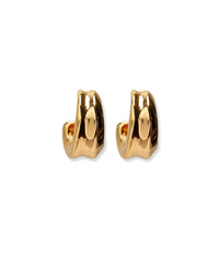 Lizzie Fortunato - Onda Hoops in Gold