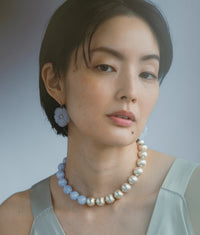 Lizzie Fortunato - New Bloom Earrings in Breeze