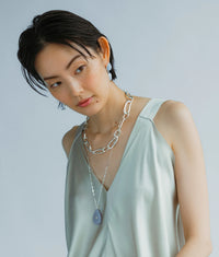 Lizzie Fortunato - Collage Chain Necklace in Silver