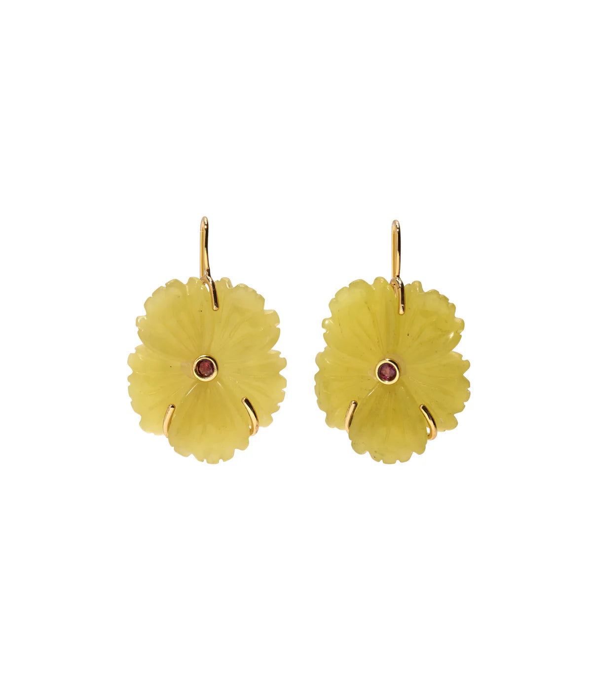 Lizzie Fortunato - New Bloom Earrings in Canary