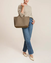 NAGHEDI - St. Barths Medium Tote in Cashmere