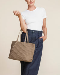 NAGHEDI - Jetsetter Small Tote in Cashmere