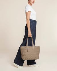 NAGHEDI - Jetsetter Small Tote in Cashmere