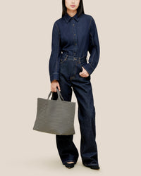 NAGHEDI - St. Barths Large Tote in Laurel