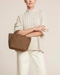 NAGHEDI - St. Barths Small Tote in Mink
