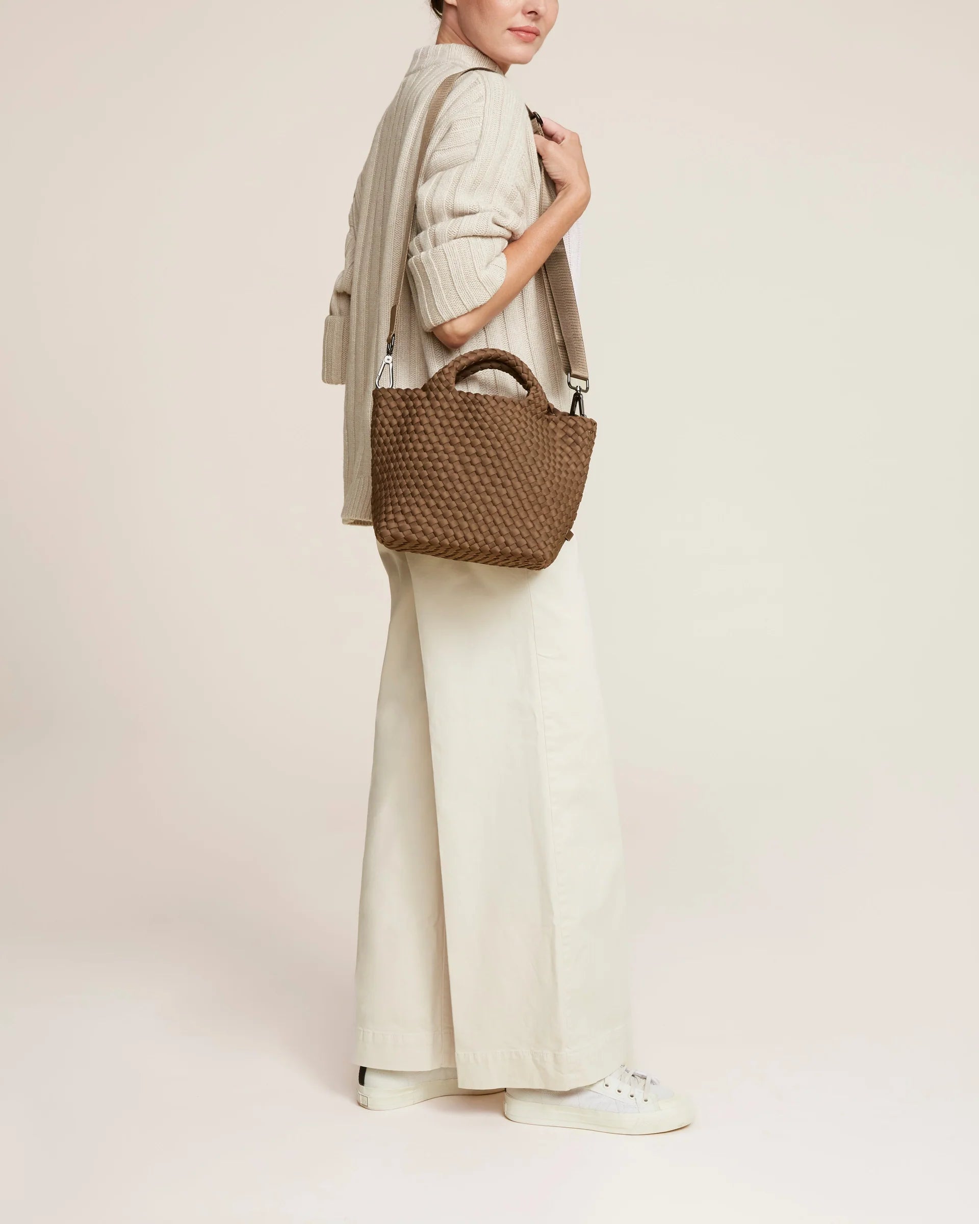 NAGHEDI - St. Barths Small Tote in Mink