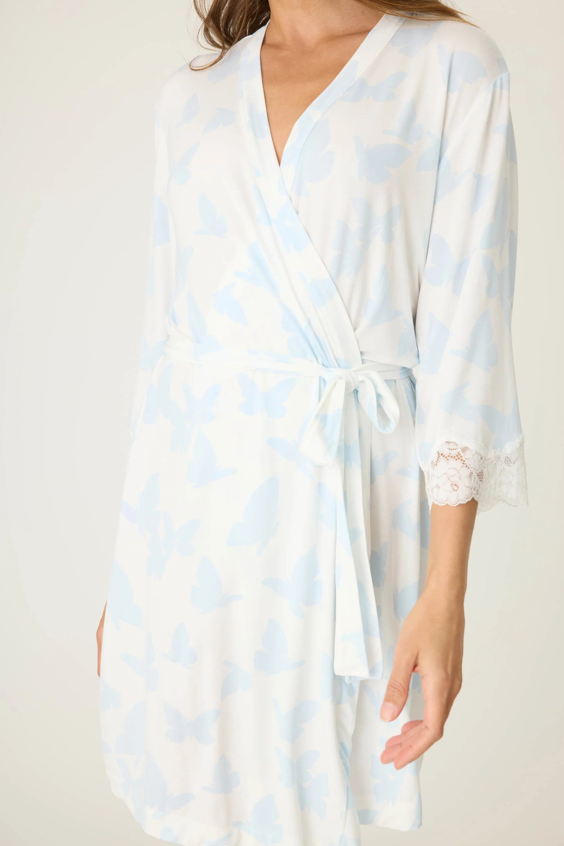 P.J. Salvage - Forever Dreams Robe in Ivory