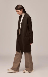 Soia & Kyo - Benela - Coatigan with Lapels in Mushroom