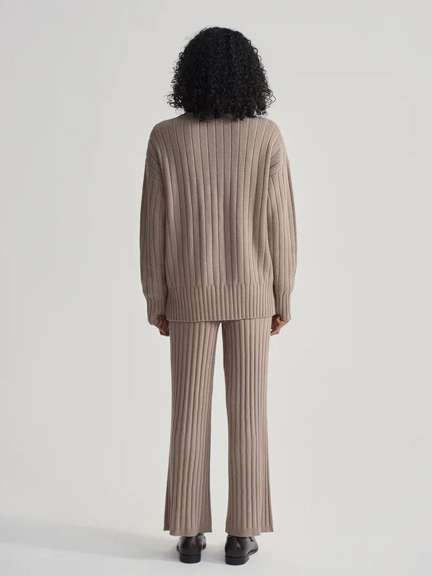 Varley - Pensdale Relaxed Knit Cardigan in Fungi