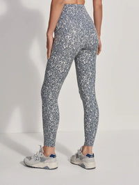 Varley - Move Pocket Legging High 25" in Watercolour Stone Blue Floral