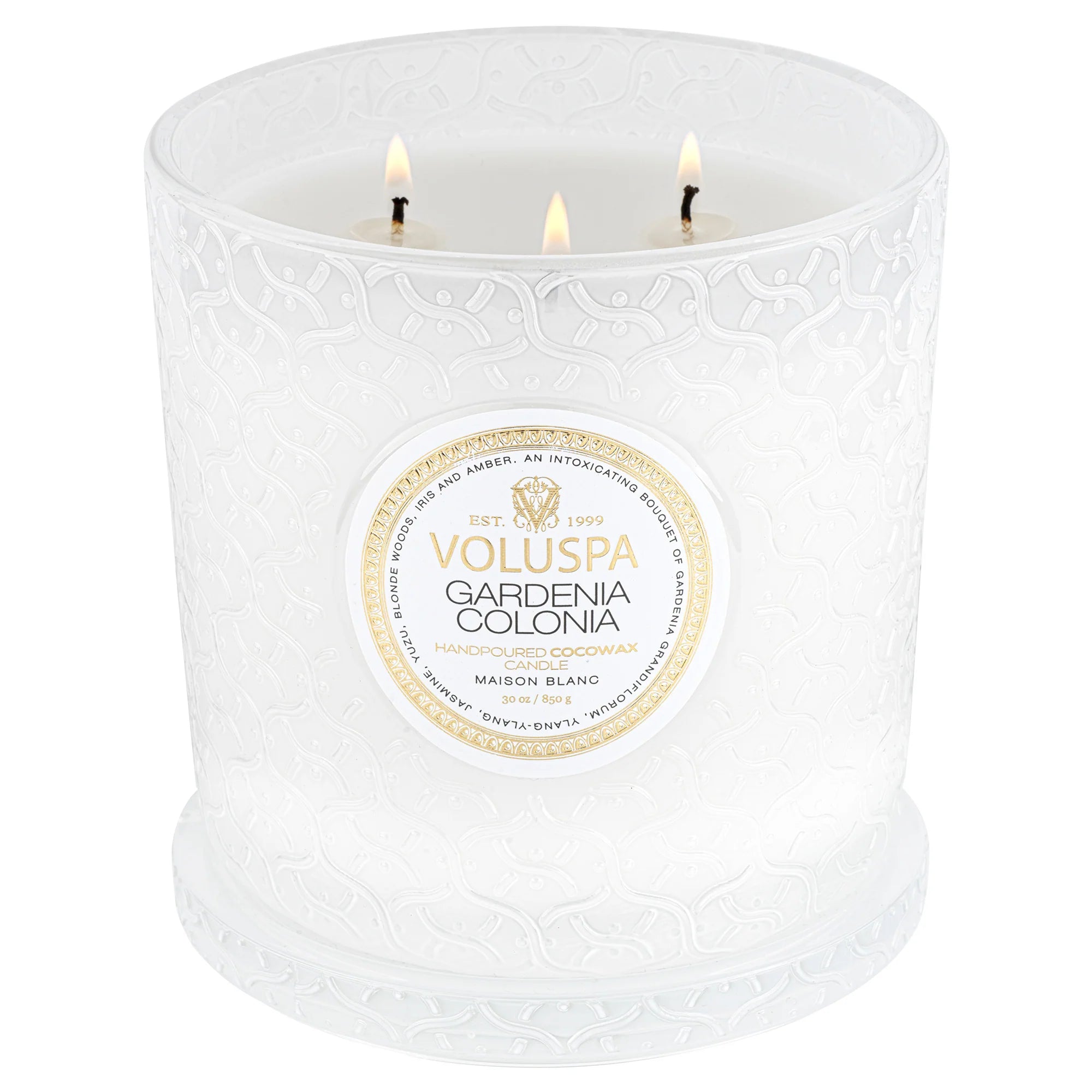 Voluspa - Gardenia Colonia Luxe Candle