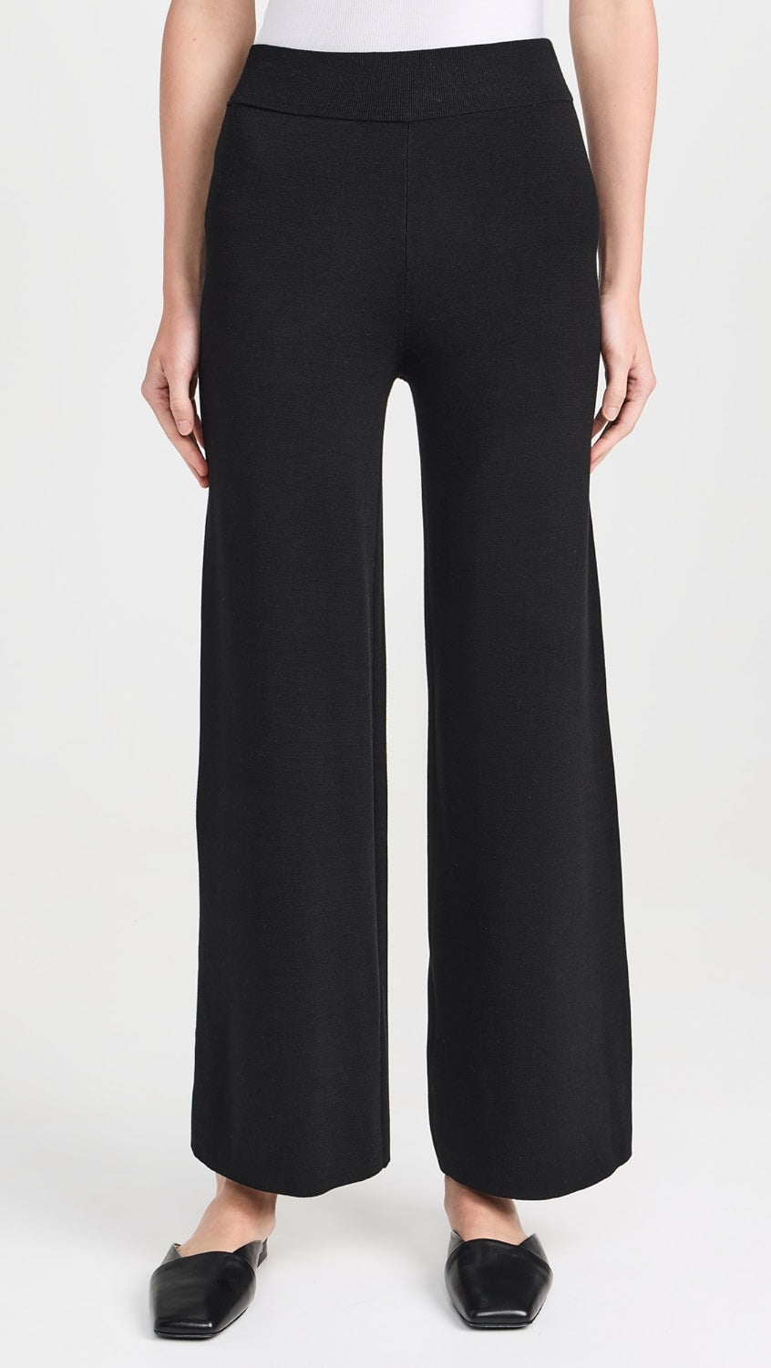 Wyeth - Arlington - Milano Knit Pant in Black