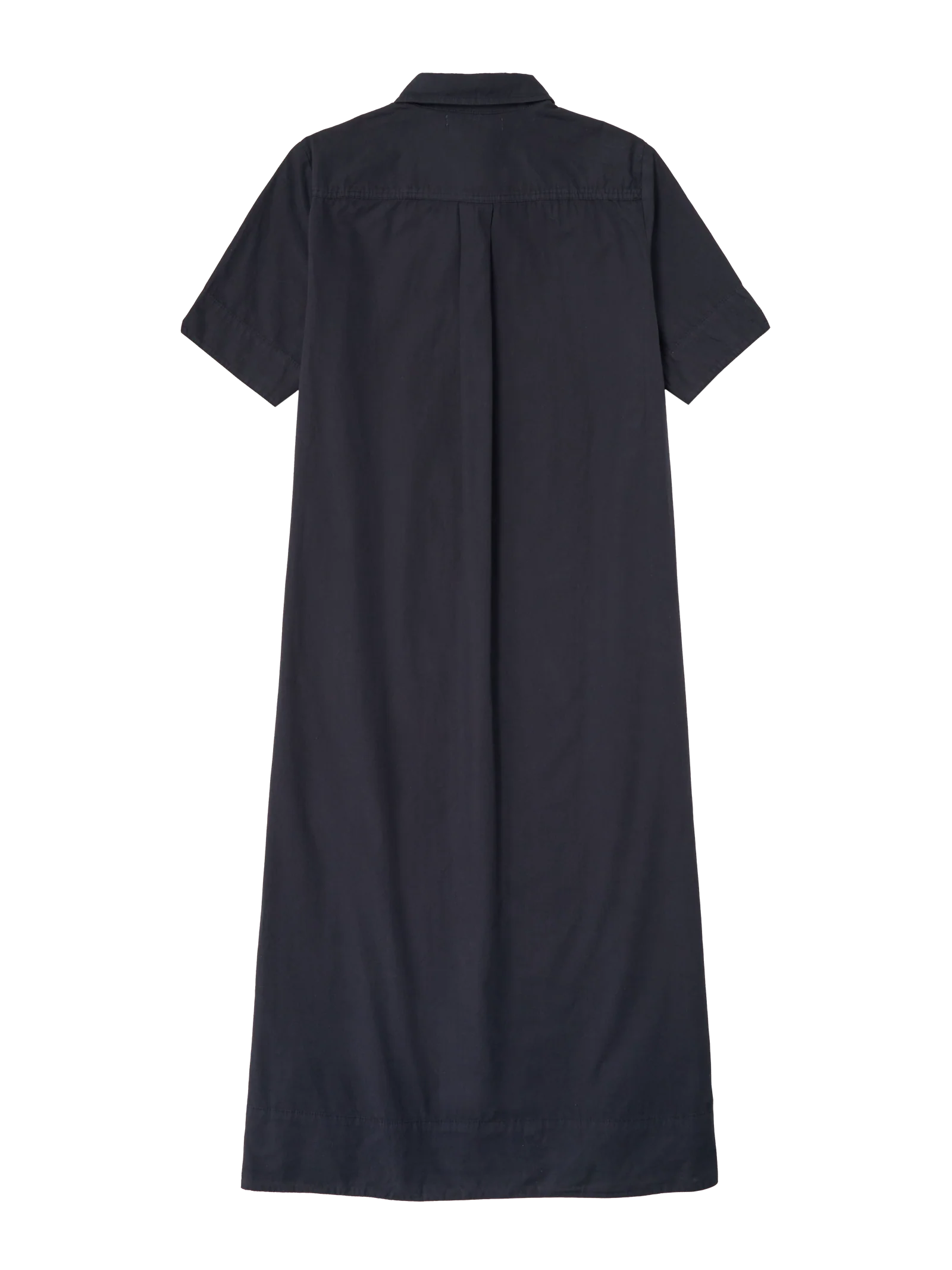 Wyeth - Marion - Crispy Poplin Dress in Navy