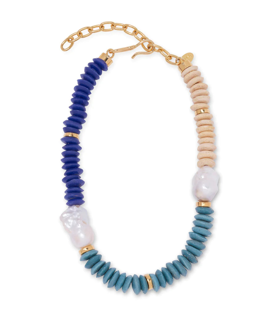Lizzie Fortunato - Tavira Necklace in Sea