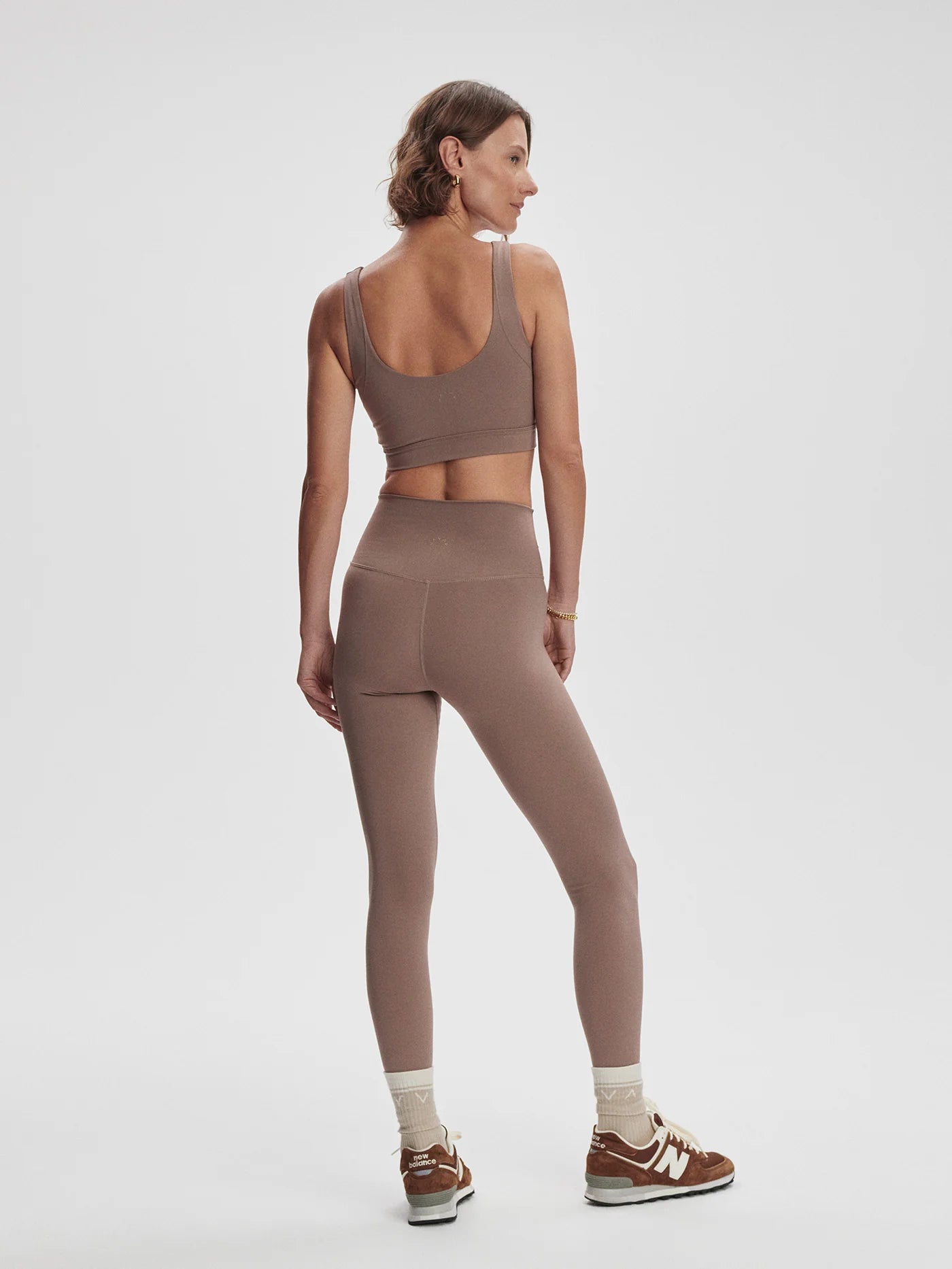 Varley - Freesoft High Rise Legging 27 in Deep Taupe