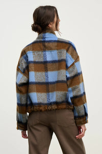 Velvet - Aubrey - Brushed Plaid Jacket