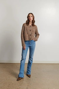 LINE Knitwear - Rocky Cardigan in Countryside Twist